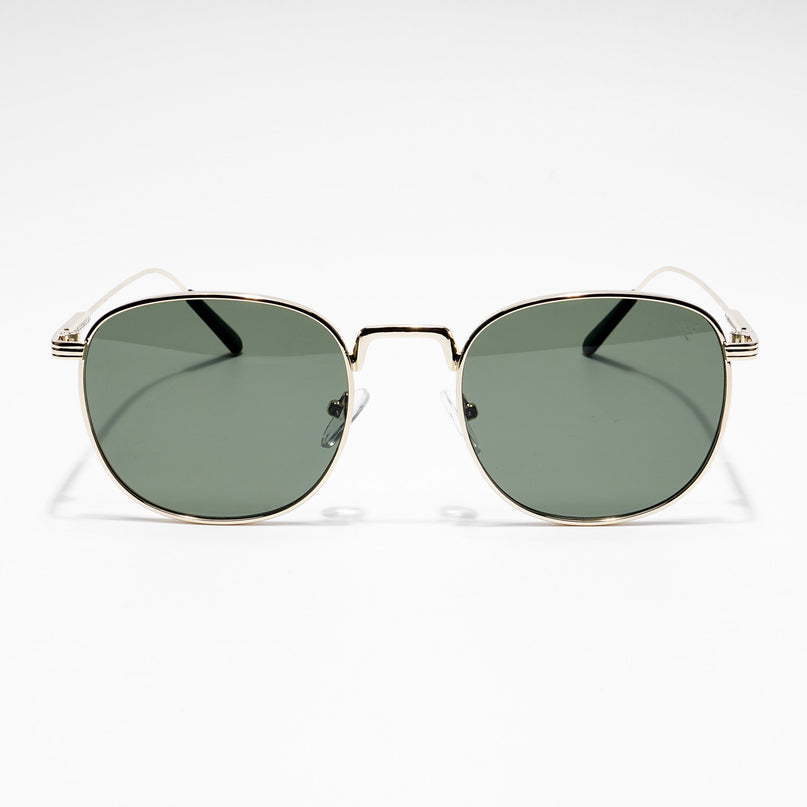 The OG | Green-Gold Round Sunglasses MG2973