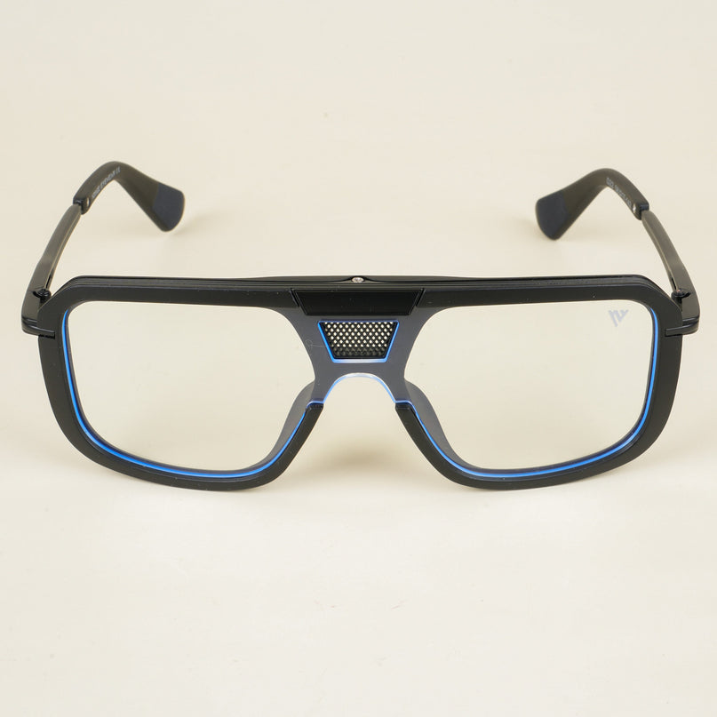 Voyage Goat Black Wayfarer Eyeglasses for Men & Women - MG5259-C3