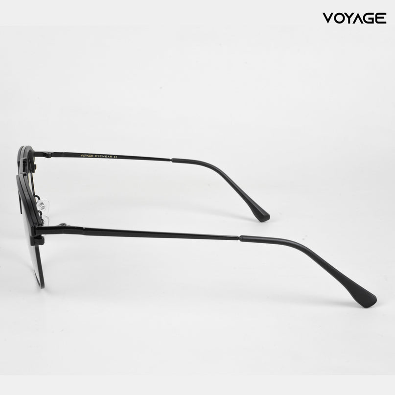 Voyage photochromic Black Wayfarer Eyeglasses for Men & Women - MG5077-C3