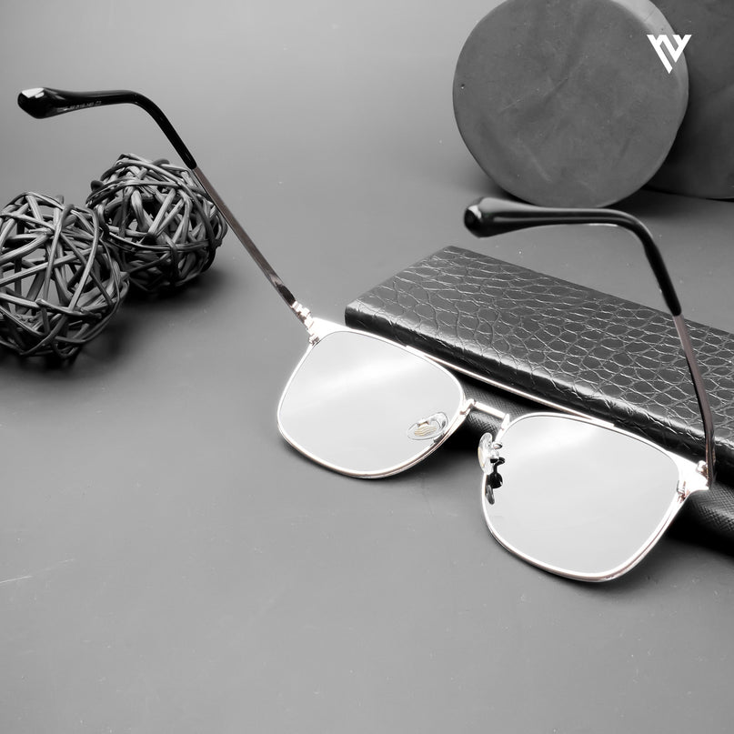 The Fiero | Wayfarer Polarized Sunglasses (Black Lens | Black & Rose Gold Frame - PMG4983)