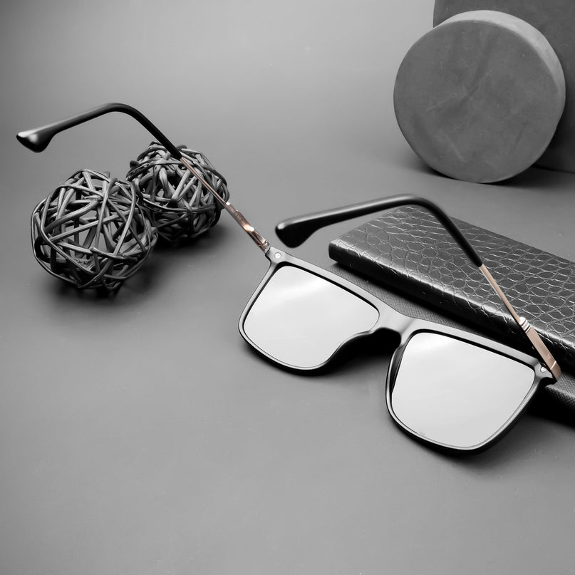 Uptown | Wayfarer Polarized Sunglasses (Black Lens | Matt Black Frame - PMG5038)