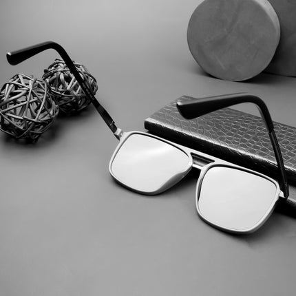 Nexus | Wayfarer Polarized Sunglasses (Black Lens | Matt Black Frame - PMG5053)
