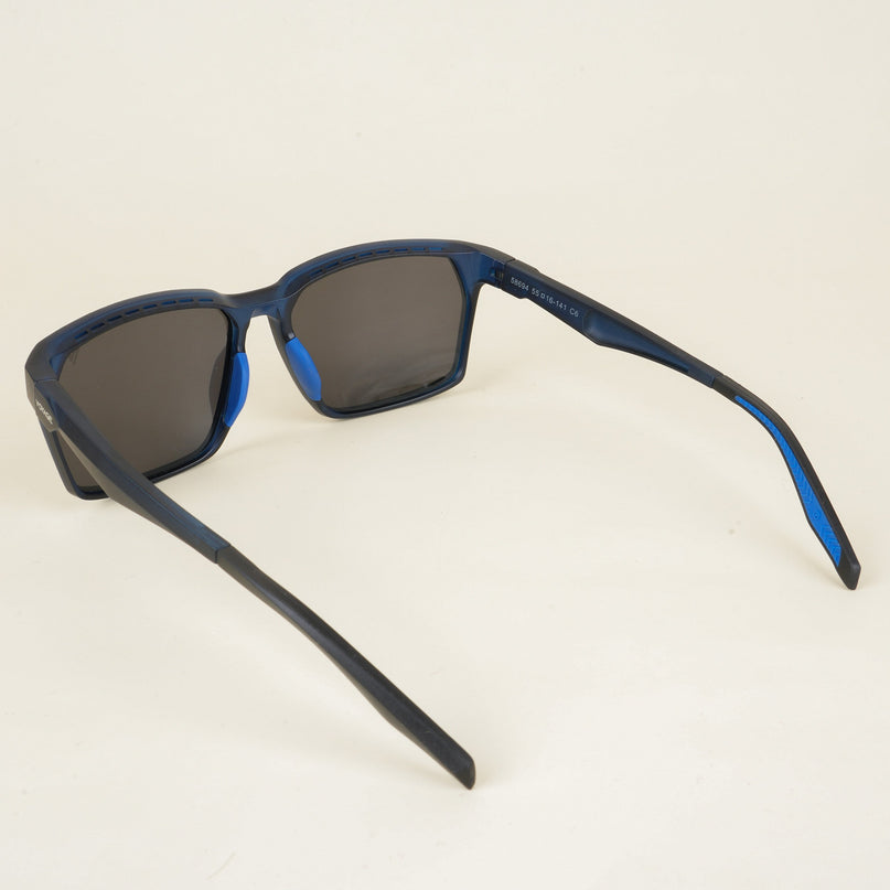 Wayfarer Polarized Sunglasses (Black Lens | Blue Frame - PMG5287)
