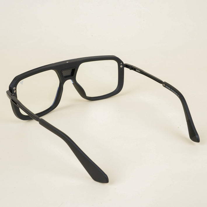 Voyage Goat Black Wayfarer Eyeglasses for Men & Women - MG5259-C3