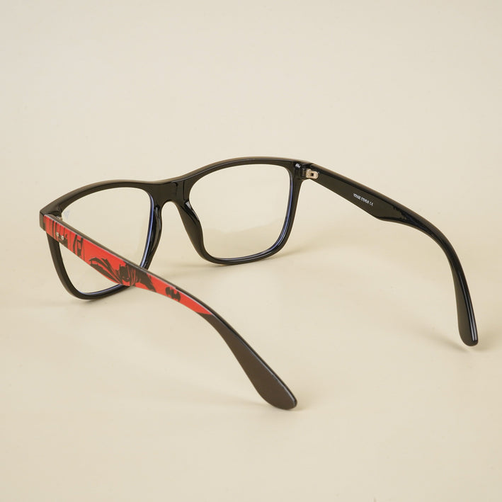 Voyage Shine Black Square Eyeglasses for Men & Women - MG4810