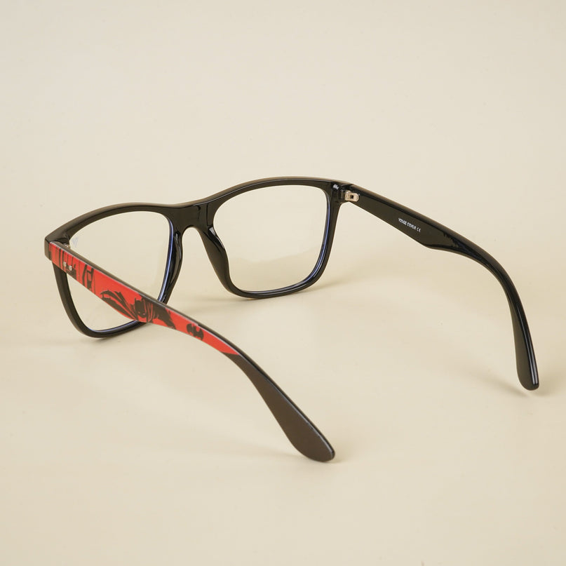 Voyage Shine Black Square Eyeglasses for Men & Women - MG4810