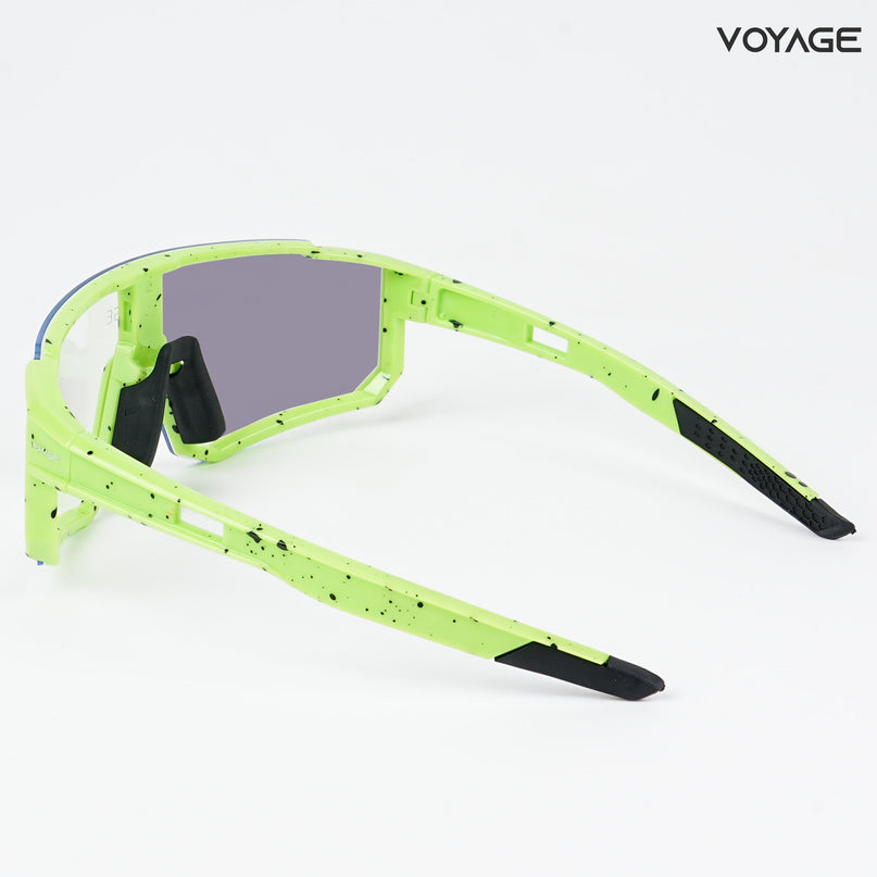 Voayge Drift Photochromic Green Eyeglasses for Men & Women - MG5604-C4