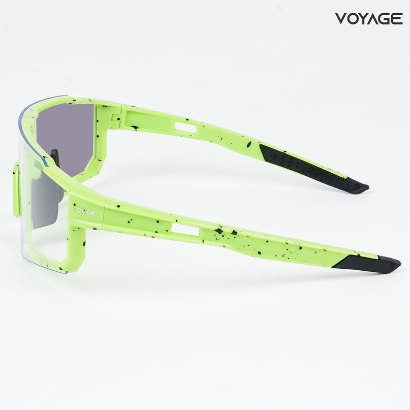 Voayge Drift Photochromic Green Eyeglasses for Men & Women - MG5604-C4