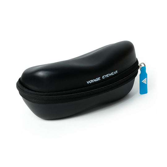 Voyage Golden Square Rim Less Eyeglasses - MG3930