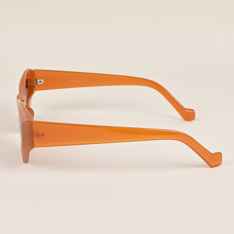 Voyage Brown Oval Sunglasses - MG3665