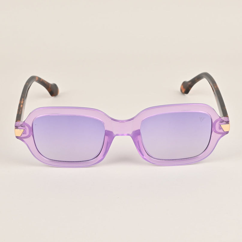 Voyage Purple Rectangle Sunglasses MG3661