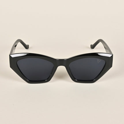 Voyage Black Diamond Cut Cateye Sunglasses MG3638