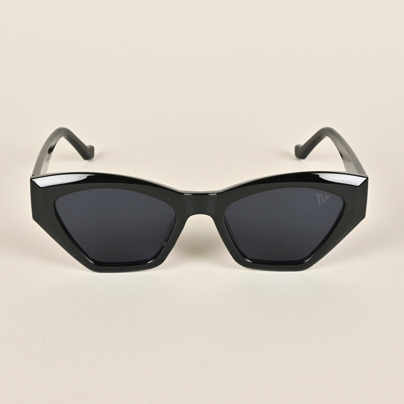 Voyage Black Diamond Cut Cateye Sunglasses MG3638