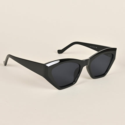 Voyage Black Diamond Cut Cateye Sunglasses - MG3638
