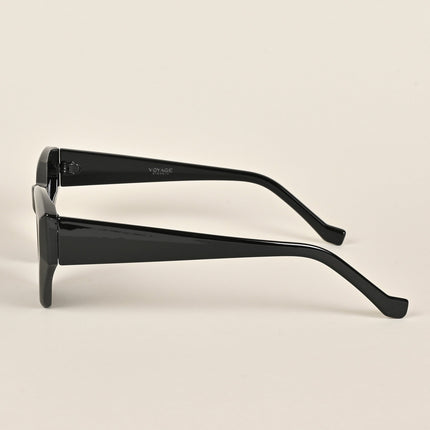 Voyage Black Diamond Cut Cateye Sunglasses - MG3638